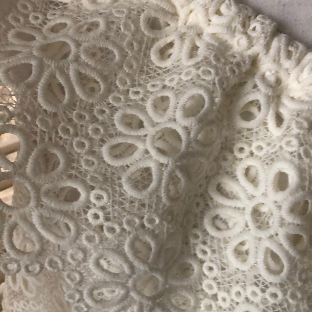 Jack by BB Dakota Lolita Off white top  sz L - Picture 2 of 6